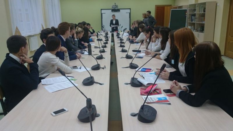 Открытие межрегионального школьного конкурса «Учебные суды»