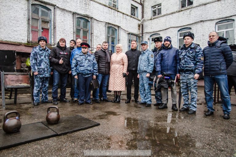 В исправительной колонии г.Калининграда спортивные соревнования посетил Уполномоченный по правам человека в регионе