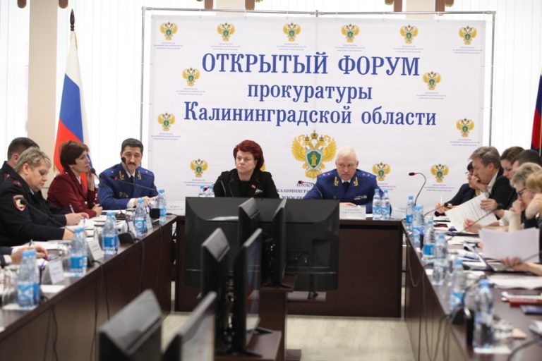 В Калининграде состоялся открытый форум «Защита прав детей, профилактика подростковой преступности − общая задача»
