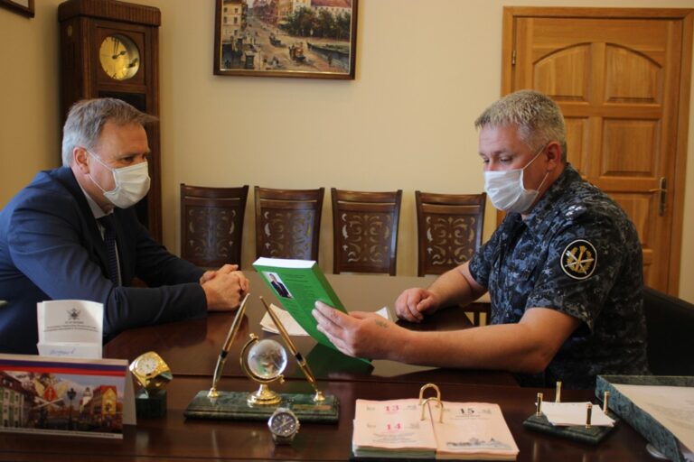 Уполномоченный по правам человека в Калининградской области встретился с начальником УФСИН России по Калининградской области