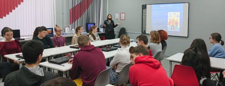 Единый урок прав человека в лицее №7 города Черняховска