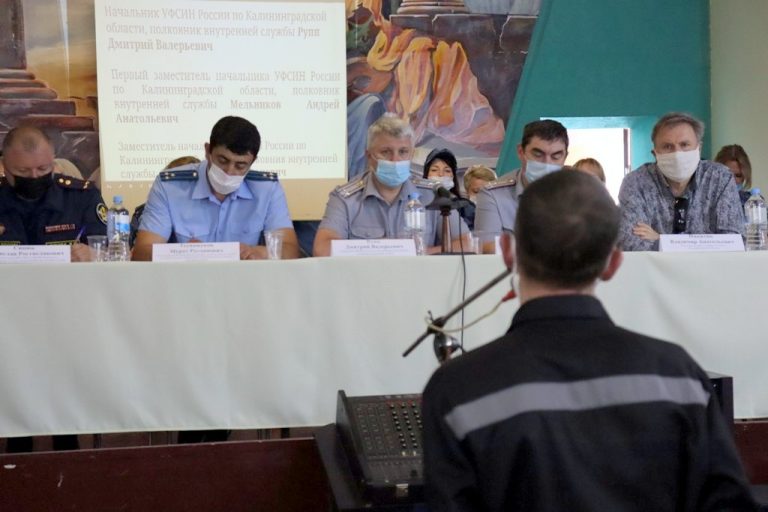 Уполномоченный по правам человека посетил ИК-9 УФСИН России по Калининградской области
