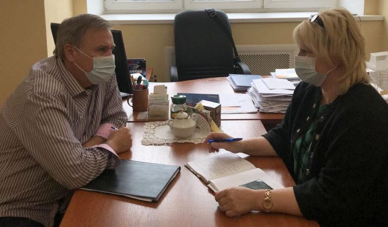 Состоялась встреча Уполномоченного по правам человека  с председателем Общественной наблюдательной комиссии Калининградской области