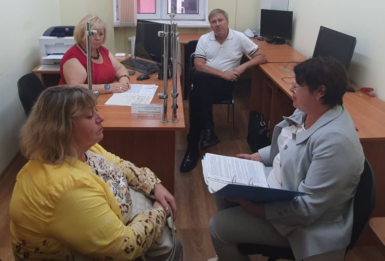 Совместный прием граждан  Управляющим региональным отделением Фонда социального страхования совместно с Уполномоченным по правам человека в Калининградской области