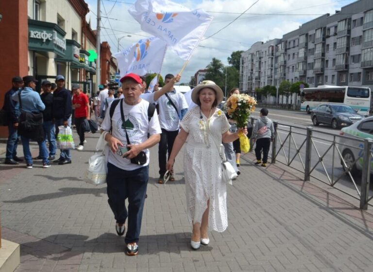 Парад Семей в Калининградской области