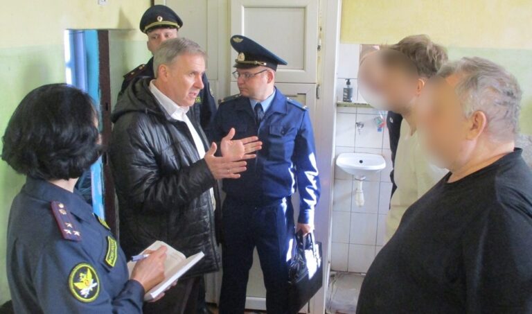 Уполномоченный по правам человека в Калининградской области проверил соблюдение прав человека в СИЗО-1 г. Калининграда