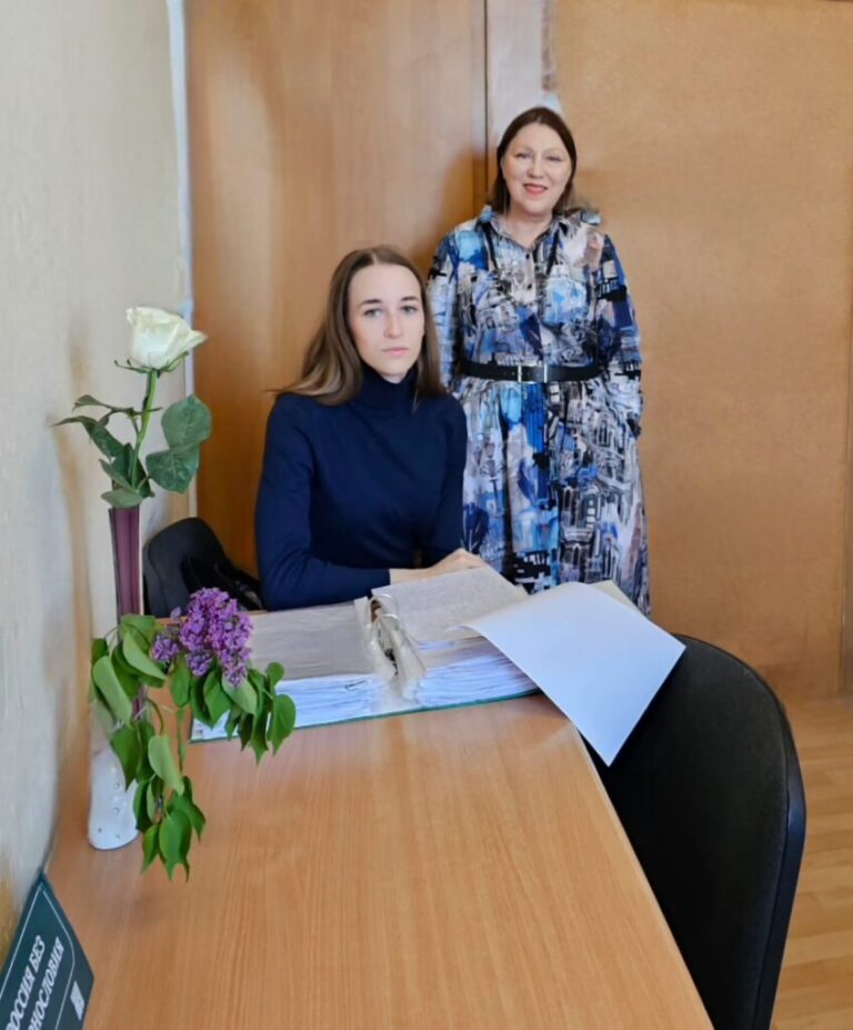 В аппарате Уполномоченного по правам человека закончилась практика студентки Западного филиала Президентской академии народного хозяйства и государственной службы