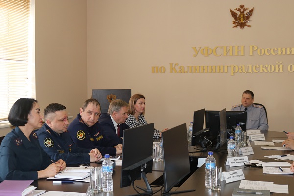 В УФСИН по Калининградской области подвели итоги деятельности в 2025 году