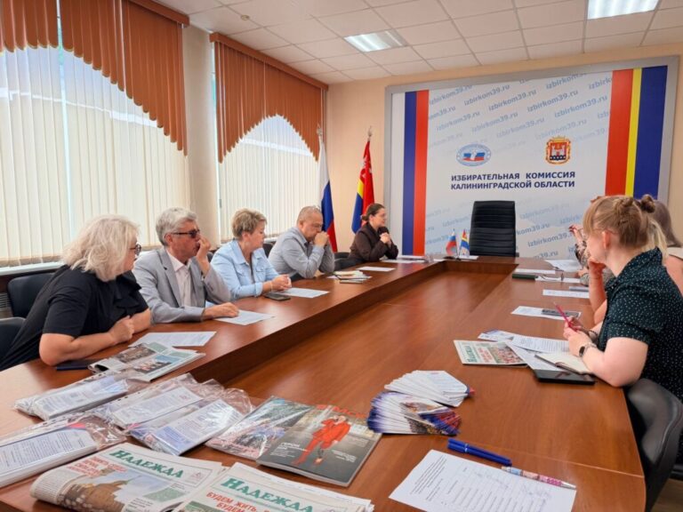 В Калининградской области обсудили механизмы доступного голосования для граждан с ограничениями по здоровью